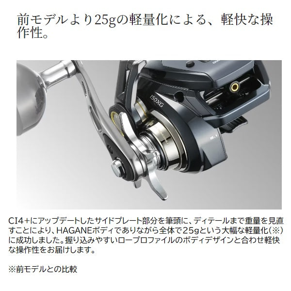 Shimano 24 Grappler Premium 150XG (Right Handle)