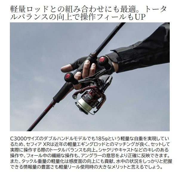 Shimano 25 Sephia XR C3000S