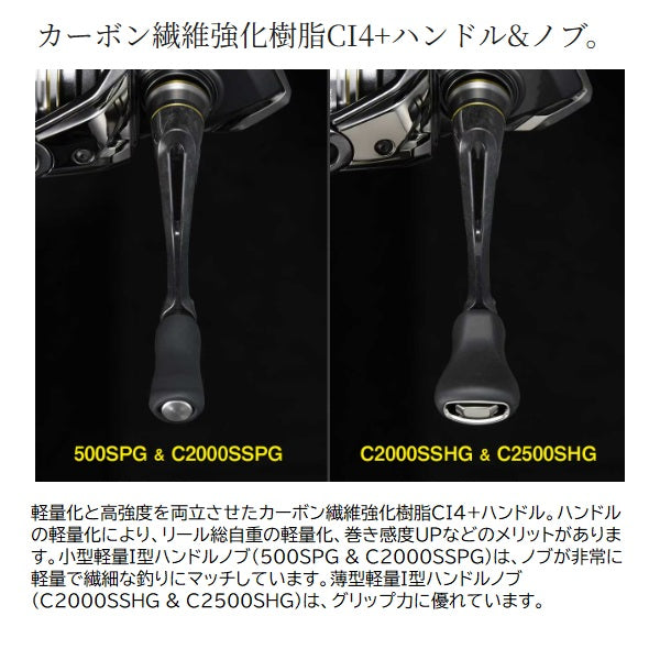 リール SHIMANO 25Soare XR C2000SSHG Shimano 25 Soare XR C2000SSHG
