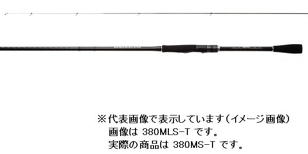 Shimano Salt Lure Rod Borderless 380MS-T (Spinning 4 Piece)