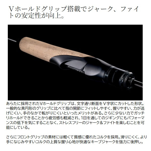 Shimano Offshore Rod 25 Ocea Jigger Concept S S62-4 (Spinning 1 piece)