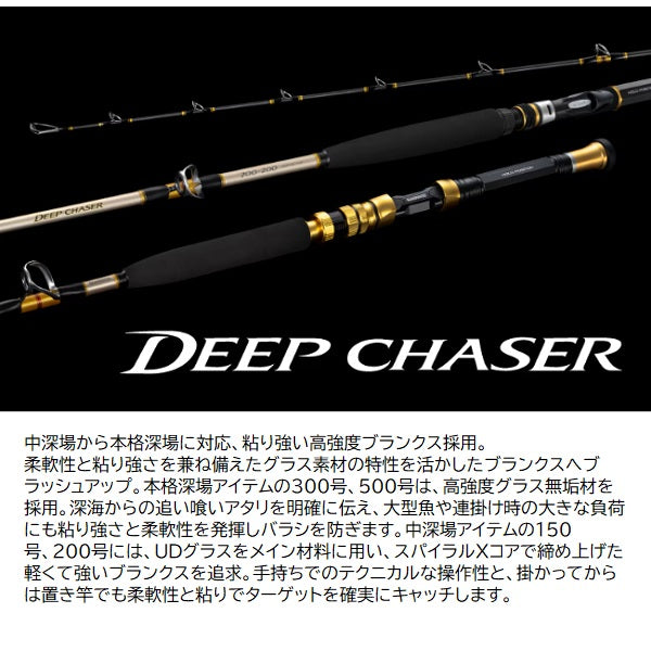 Shimano 25 Deep Chaser 500-205 (Baitcasting / Electric 2 piece)