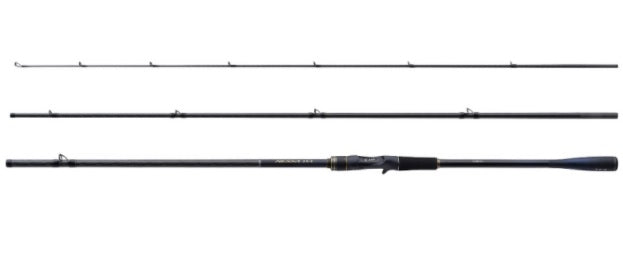 Shiamno Seabass Rod Nessa XR B104M+ (Baitcasting 3 Piece)