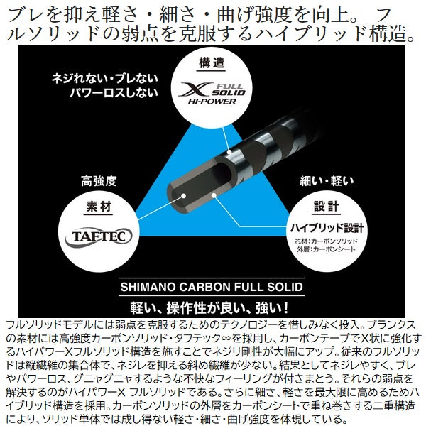 Shimano Offshore Rod Ocea Jigger LJ B 62-1FS (Baitcasting 2 Piece Grip Joint)