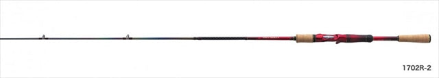 Shimano Bass Rod 18 World Shaula 1702R-2 (Baitcasting 2 Piece)