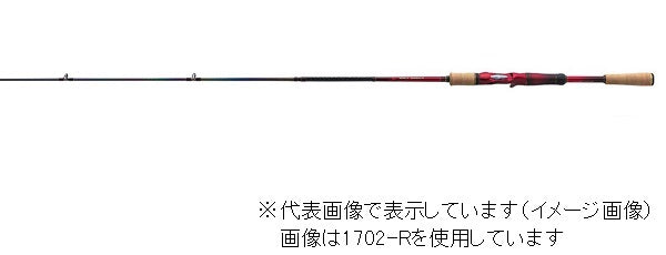 Shimano Bass Rod 18 World Shaula 1604SS-3 (Baitcasting 3 Piece)