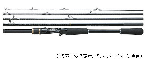 Shimano Salt Lure Rod Free Game XT B76M (Baitcasting 5 Piece)