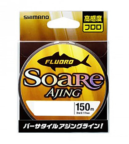 Shimano Soare Ajing Fluoro Line 150m Pure Clear 1.0lb