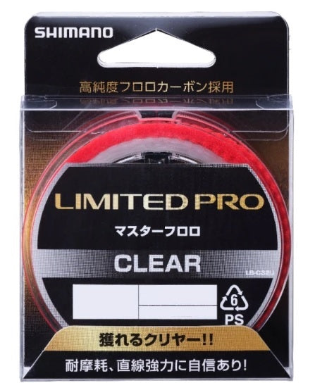 Shimano Limited Pro Master Fluoro Leader Clear 40m #4