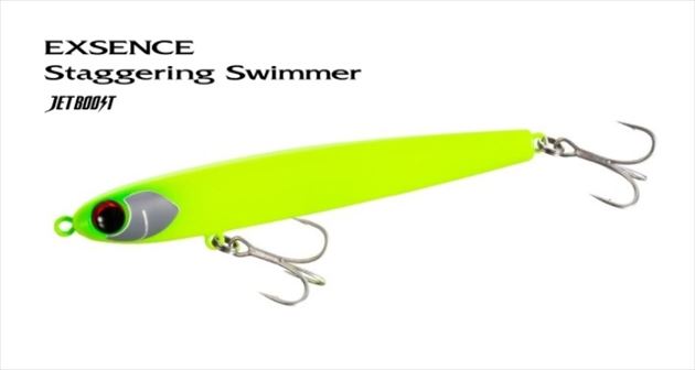 Shimano Exsence Staggering Swimmer 100ES Jet Boost XL-K10V 008 Mat Chart