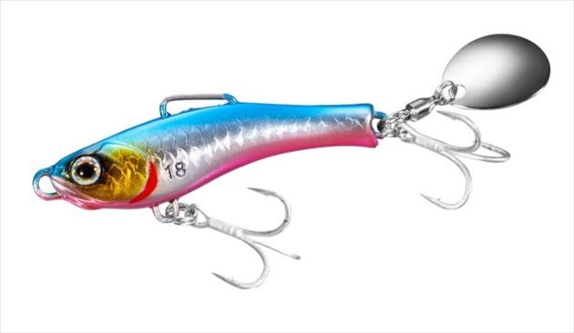 Shimano Seabass Lure JJ-218V Soare Rise Shot Blade High Appeal 18g 007 N Blue Pink