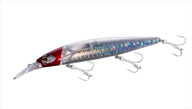 Shimano Seabass Lure XM-212V Exsence Dive Assassin 125S Flash Boost 003 ARed Head