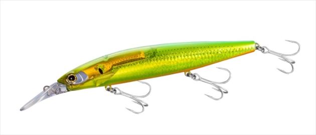 Shimano Seabass Lure XM-212V Exsence Dive Assassin 125S Flash Boost 005 N Chart Gold