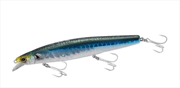 Shimano Seabass Lure XM-X12V Strike Fantasy Fujigoro Sardine 129F 001 A Blue