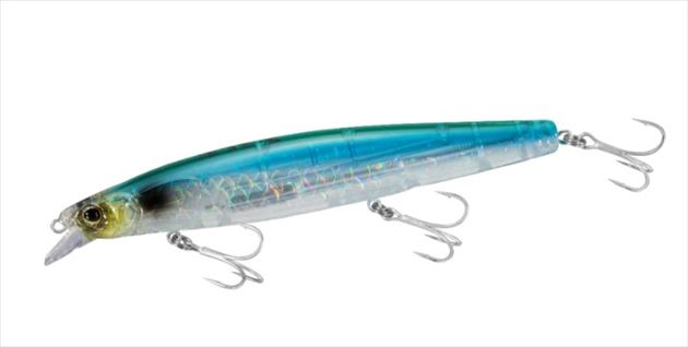 Shimano Seabass Lure XM-X12V Strike Fantasy Fujigoro Sardine 129F 005 T Blue Green