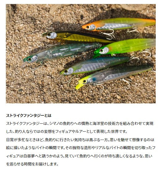 Shimano SeaBass Lure XM-X12W Shimano x Kaiyodo Fujigoro Sardine Strike Fantasy 129F Flash Boost 001 ST Blue AB