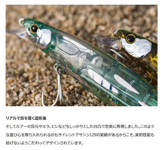 Shimano SeaBass Lure XM-X12W Shimano x Kaiyodo Fujigoro Sardine Strike Fantasy 129F Flash Boost 001 ST Blue AB