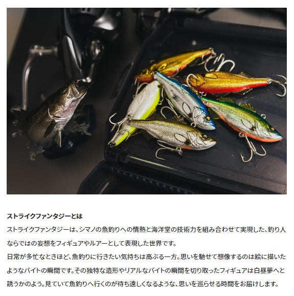 Shimano SeaBass Lure XL-V07W Shimano x Kaiyodo Strike Fantasy Maru Suzuki 702 Krokin