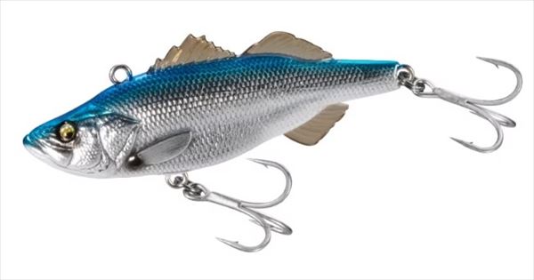 Shimano SeaBass Lure XL-V07W Shimano x Kaiyodo Strike Fantasy Maru Suzuki 70ES 005 Metallic Blue