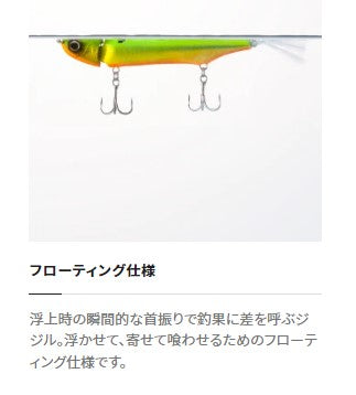 Shimano Bass Lure ZR-J85S Bantam Jijil 85 Jet Boost 022 Energy Chart