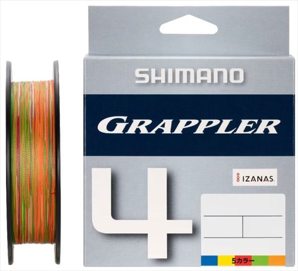 Shimano LD-A62W Grappler 4 PE 200m 10mx5 Color #0.8