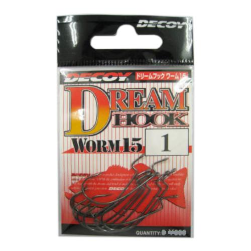 Decoy Worm Hook WORM 15 Dream Hook #1