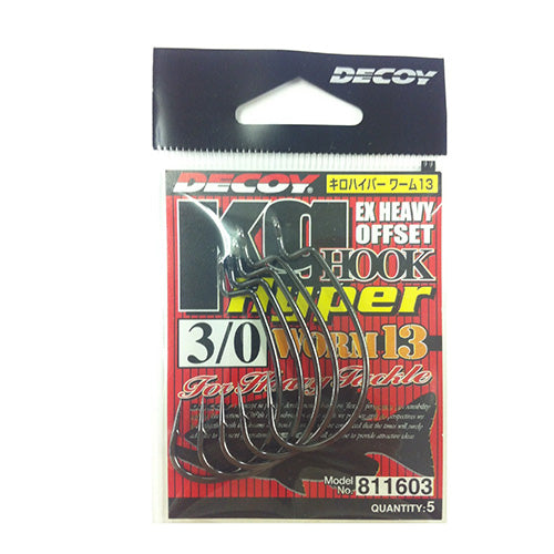 Decoy Worm Hook WORM 13 Kg Hyper #3/0