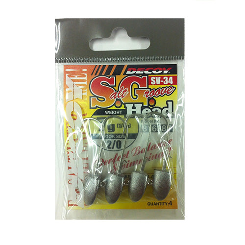 Decoy Jig Head SV-34 S.G.Head  #2/0-1/4oz