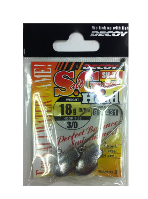 Decoy Jig Head SV-34 S.G.Head  #3/0-5/8oz