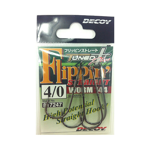 Decoy Worm Hook 144 Flippin' Straight #4/0