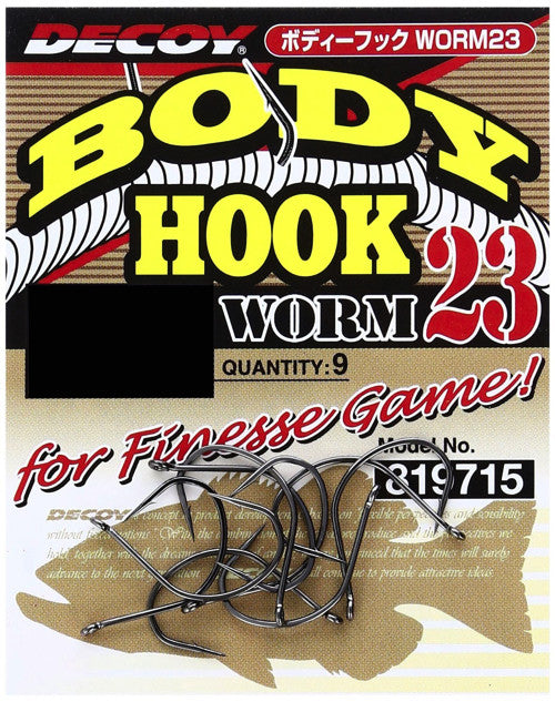 Decoy Worm Hook WORM 23 Body Hook #5