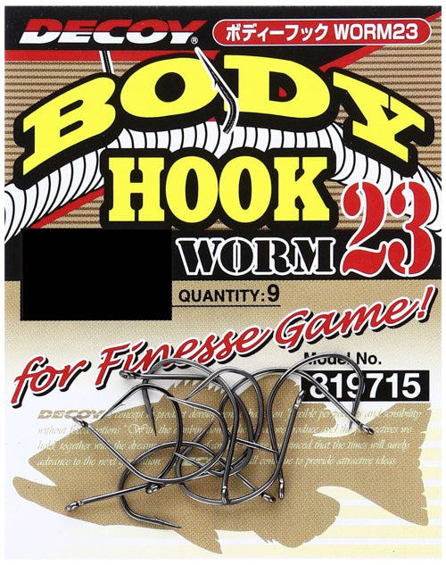 Decoy Worm Hook WORM 23 Body Hook #4