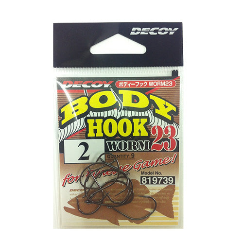 Decoy Worm Hook WORM 23 Body Hook #2