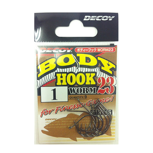 Decoy Worm Hook WORM 23 Body Hook #1