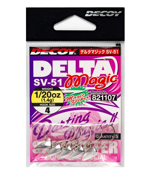 Decoy Jig Head SV-51 Delta Magic #4-1/20oz