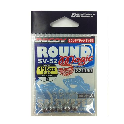 Decoy Jig Head SV-52 Round Magic #8-1/16oz