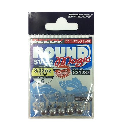 Decoy Jig Head SV-52 Round Magic #6-3/32oz