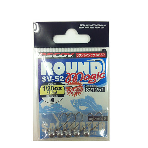 Decoy Jig Head SV-52 Round Magic #4-1/20oz