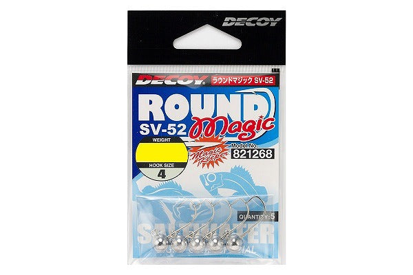 Decoy Jig Head SV-52 Round Magic #4-3/16oz