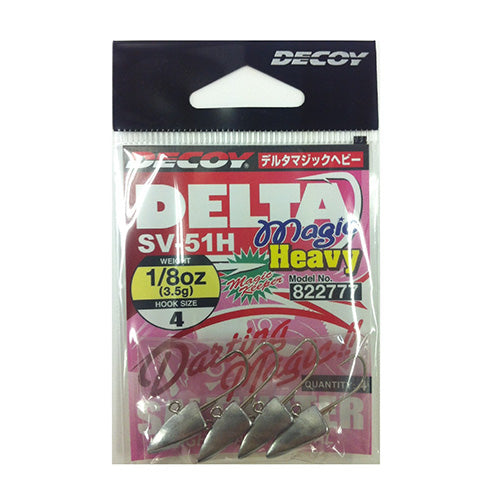 Decoy Jig Head SV-51H Delta Magic Heavy #4-1/8oz