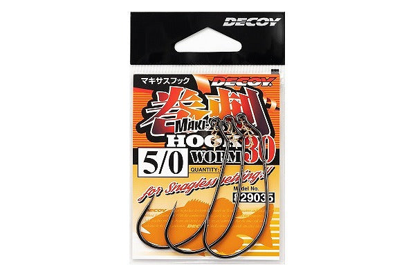 Decoy Worm 30 Maki-Sasu Hook #5/0
