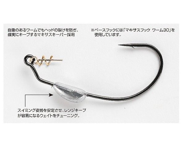 Decoy Worm 130 Maki-Sasu Weighted #5/0