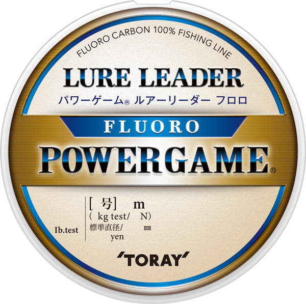 Toray Power Game Lure Leader Fluoro 40lb #12