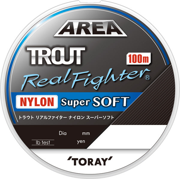 Toray Trout Real Fighter Nylon Super Soft 100m 3lb