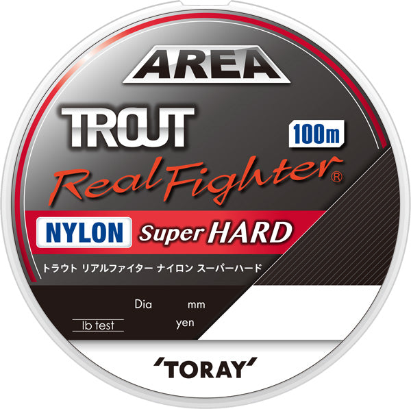 Toray Trout Real Fighter Nylon Super Hard 100m 2lb