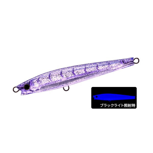 Duel Seabass Lure Hardcore Monster Shot (S) 125mm #18 SKVS Solid UV Silver