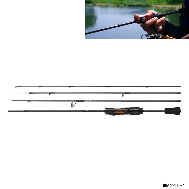 daiwa 4 piece rod and reel AIRD-X RODS US Designed for comfort and control Fly Fishing Rod And Reel