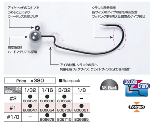 Decoy Jig Head VJ-71 Nail Bomb #2-1/32oz