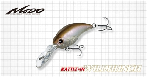 Evergreen Bass Lure MoDO Rattle in Wild Hunch #27 Ayu