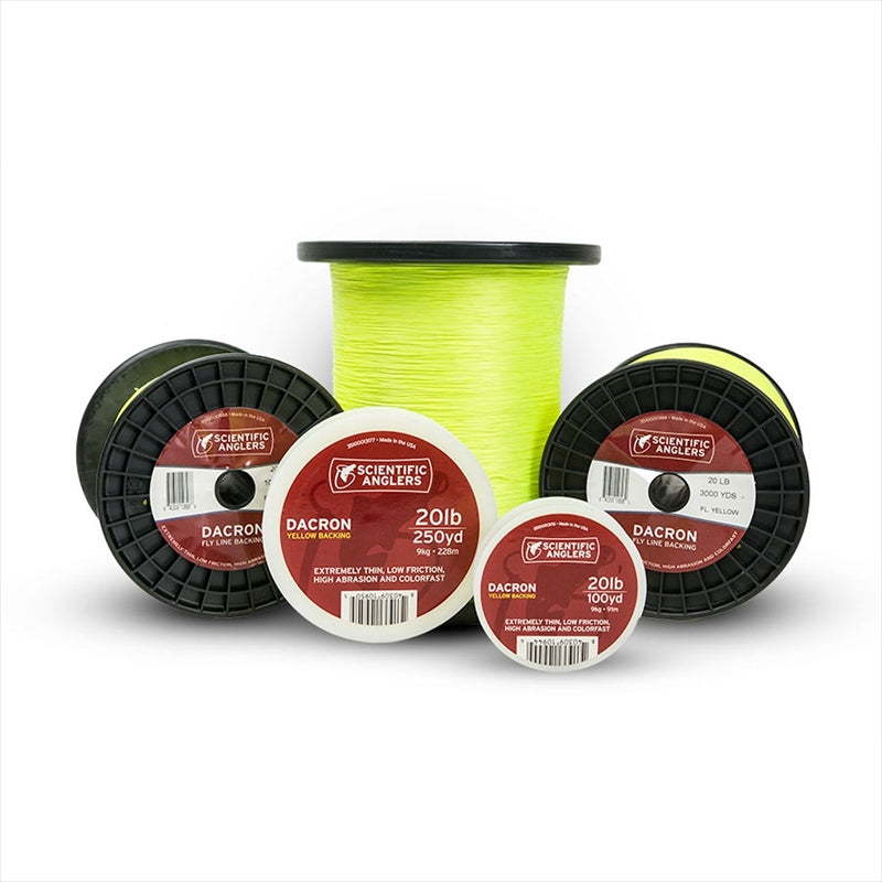 Tiemco Scientific Anglers Backing Line 100YD 20lb Yellow